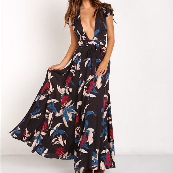 formal dresses for tall ladies Tiered Cotton Maxi Dress for Tall Women main image 1